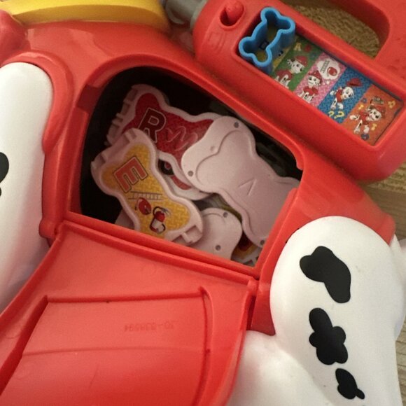 Paw Patrol VTech Treat Time Marshall Feed Him Alphabet Bones With Bones Works - Picture 14 of 14